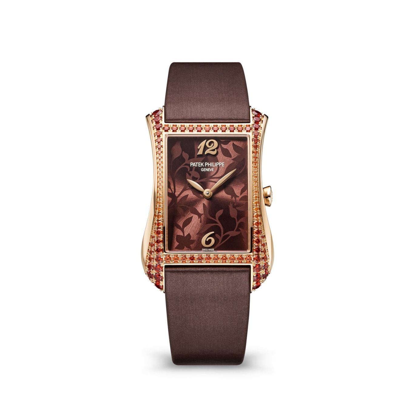 Patek Philippe 4962/200R-001 : Gondolo Serata Rose Gold - Spessartite / Brown Floral