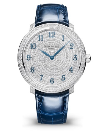Patek Philippe 4978/400G-001 : Calatrava Diamond Ribbon Joaillerie 4978 White Gold / Blue