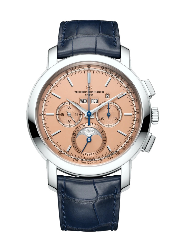 Vacheron Constantin 5000T/000P-B975 : Traditionnelle Chronograph Perpetual Calendar Platinum / Rose