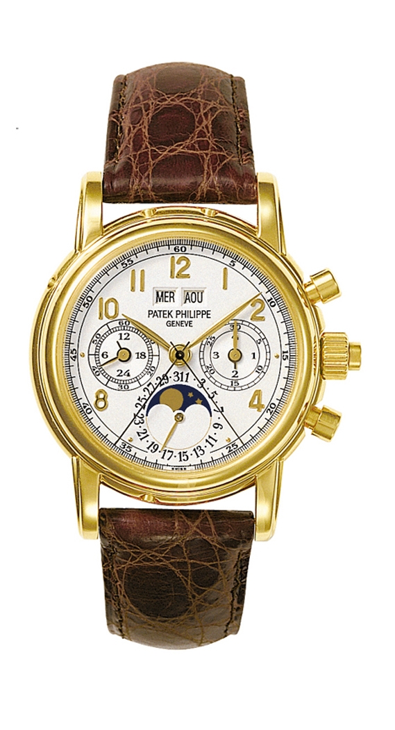 Patek Philippe 5004J-012 : Perpetual Calendar Split Seconds Chronograph 5004 Yellow Gold