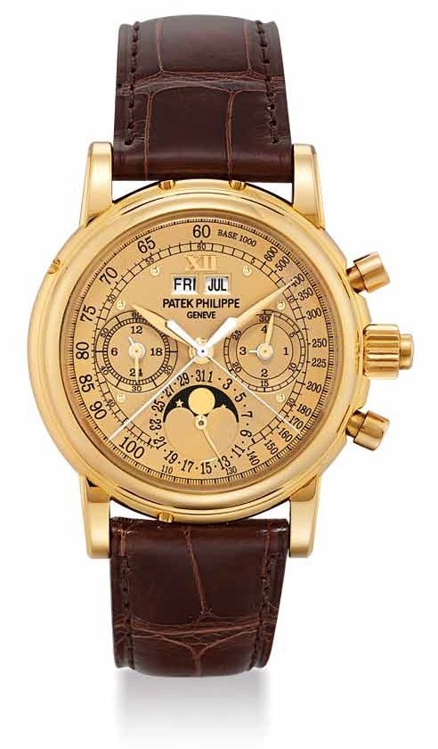 Patek Philippe 5004J_Gold :  Perpetual Calendar Split Seconds Chronograph 5004J Gold