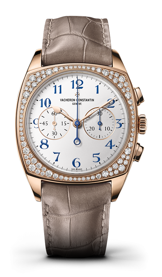 Vacheron Constantin 5005S/000R-B053 : Harmony Chronograph Small Model Pink Gold / Diamond