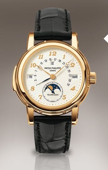 Patek Philippe 5016J-001 : Tourbillon Minute Repeater Perpetual Calendar 5016 Yellow Gold
