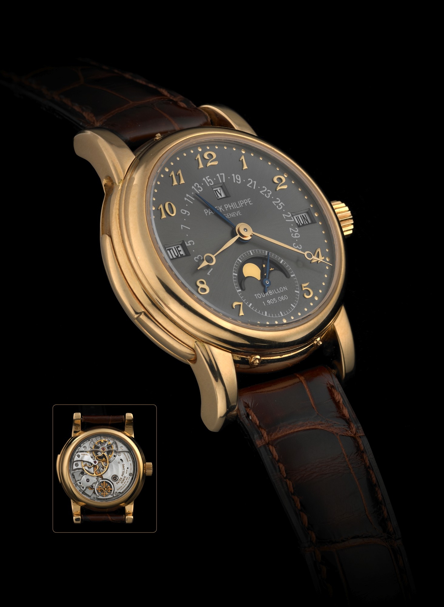 Patek Philippe 5016J Grey : Tourbillon Minute Repeater Perpetual Calendar 5016J Grey