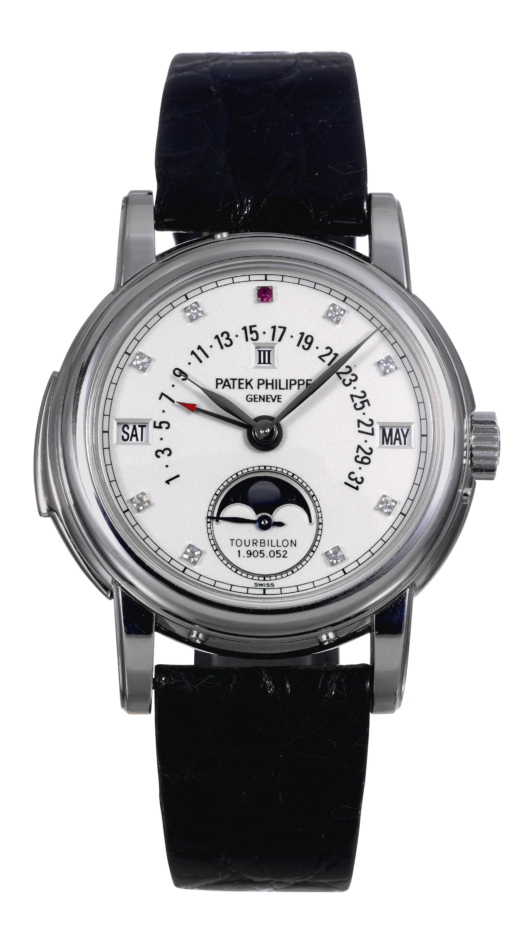 Patek Philippe 5016P WD : Tourbillon Minute Repeater Perpetual Calendar 5016P White Diamond
