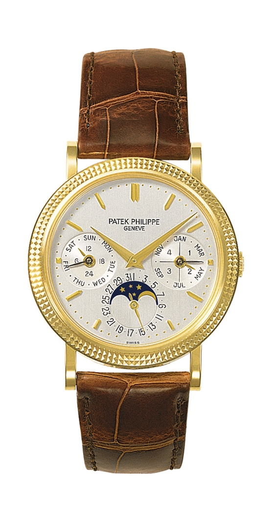 Patek Philippe 5039J-001 : Perpetual Calendar 5039 Yellow Gold / Silver