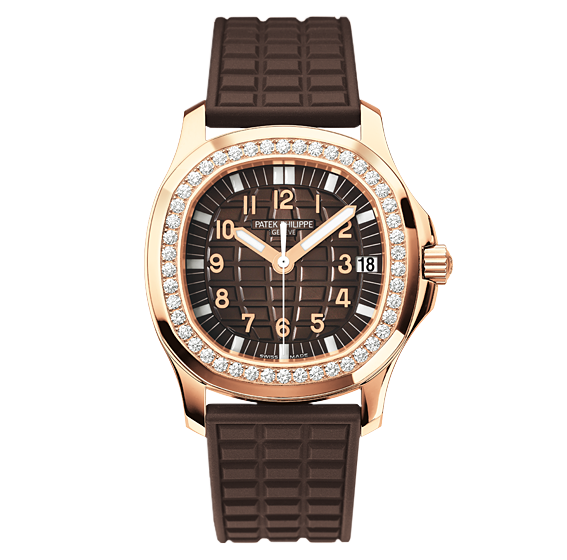 Patek Philippe 5068R-001 : Aquanaut 5068 Rose Gold / Brown