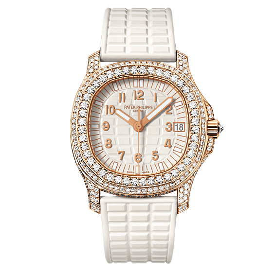 Patek Philippe 5069R-001 : Aquanaut 5069 Rose Gold White