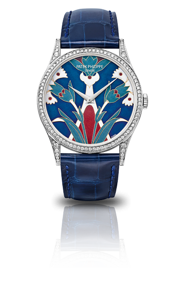 Patek Philippe 5077/100G-018  : Calatrava 5077 Turkish Motifs Petals & Harmonies