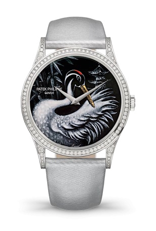 Patek Philippe 5077/100G-056 : Calatrava 5077 Japanese Cranes
