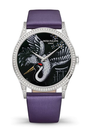 Patek Philippe 5077/100G-057 : Calatrava 5077 Japanese Cranes