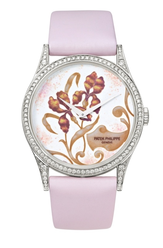 Patek Philippe 5077/100P-016 : Calatrava 5077 Floral Arabesques