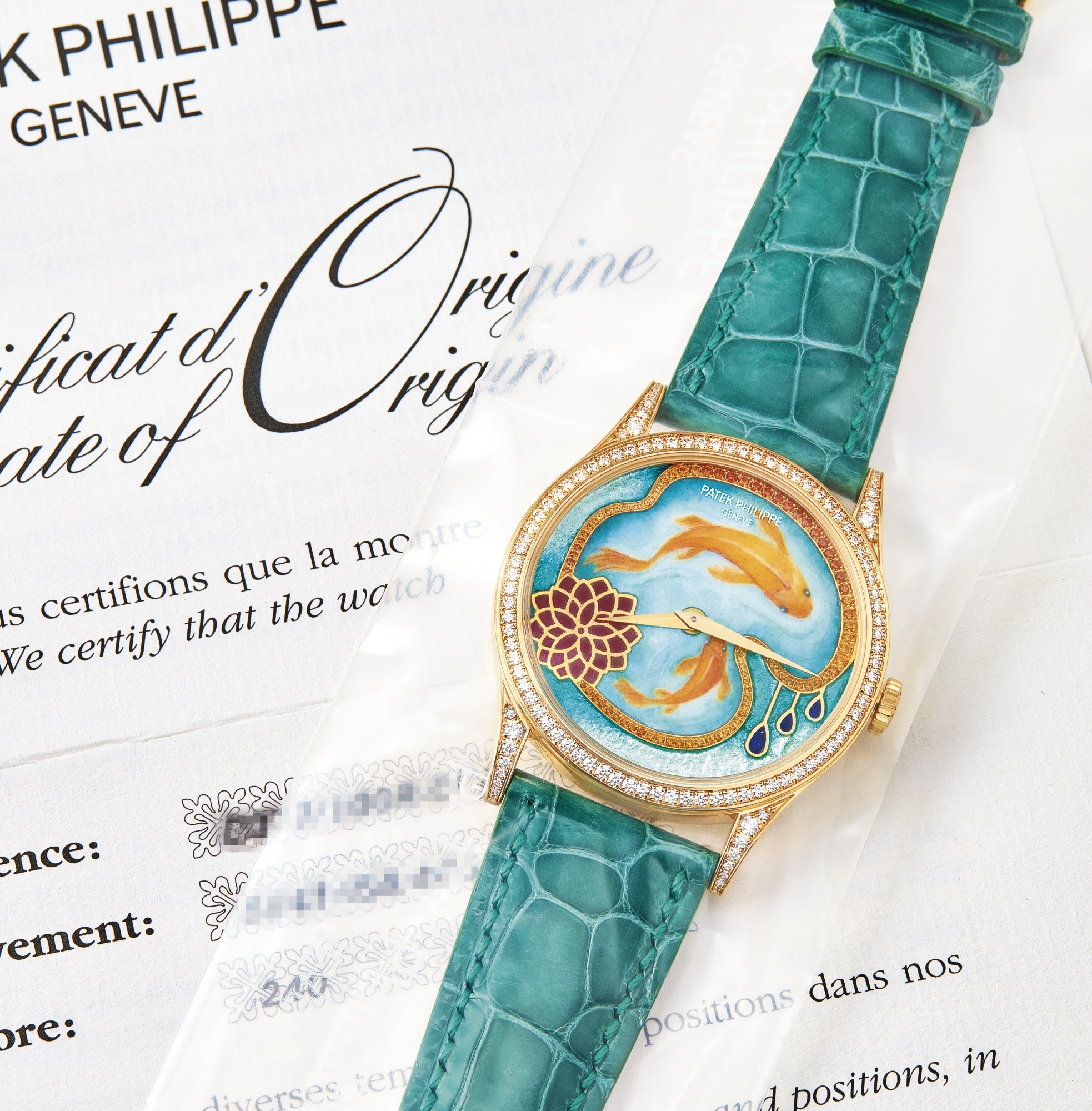 Patek Philippe 5077/100R-011  : Calatrava 5077 Koi