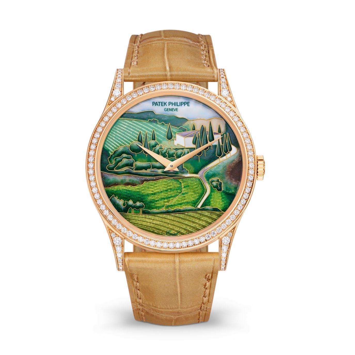 Patek Philippe 5077/100R-033 : Calatrava 5077R Italian Scenes / Tuscany