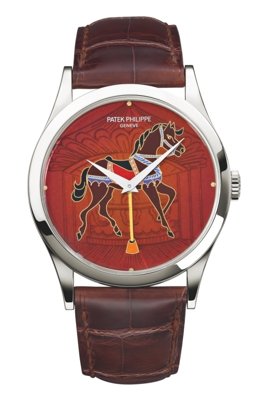 Patek Philippe 5077P-062 : Calatrava 5077 Carousel Red