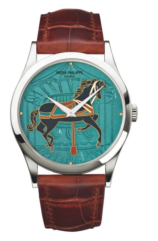 Patek Philippe 5077P-063 : Calatrava 5077 Carousel Turquoise