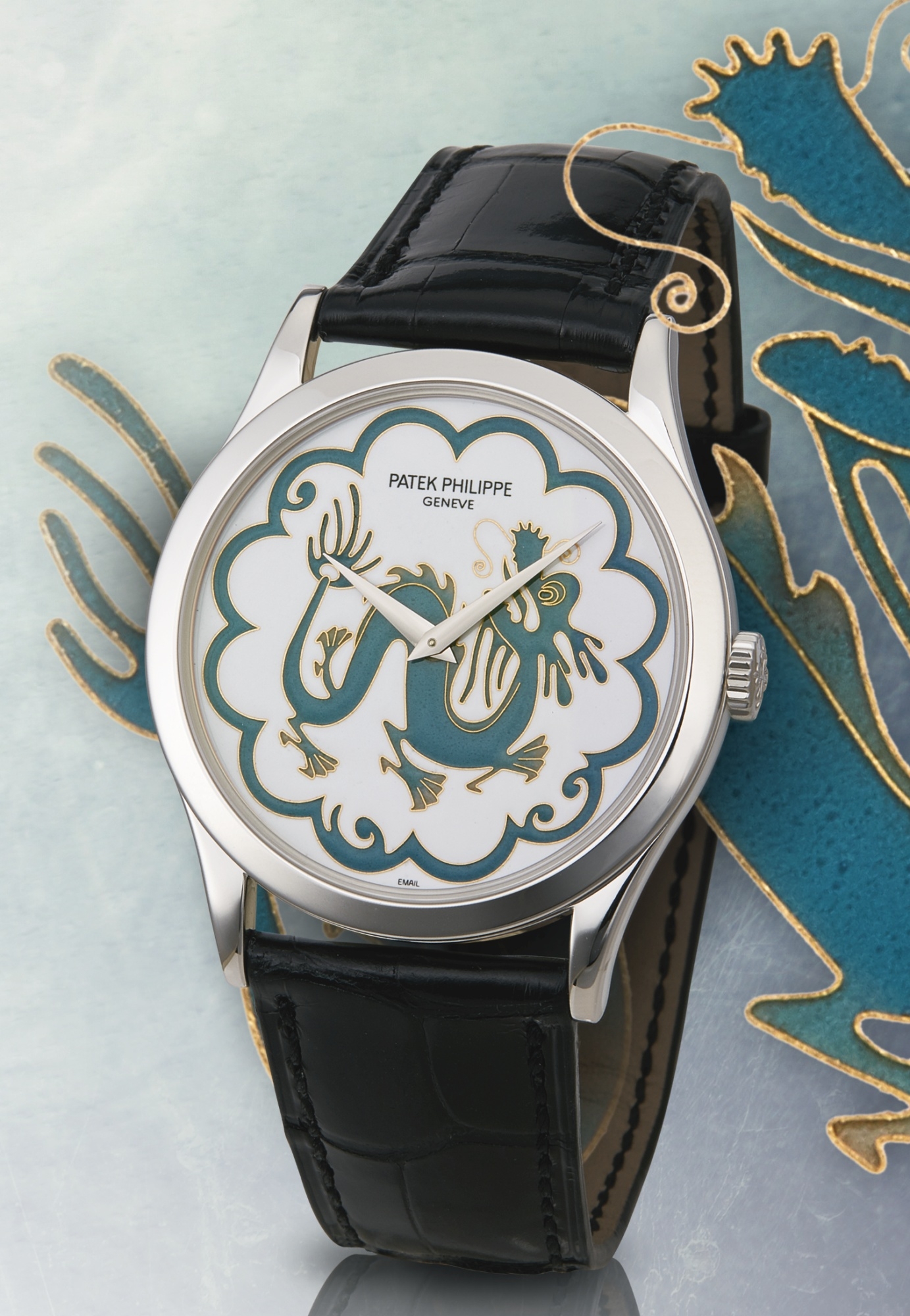 Patek Philippe 5077P-084 : Calatrava 5077 Chinese Dragon