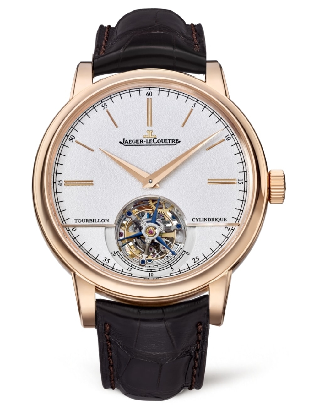 Jaeger-LeCoultre 5082420 : Master Grande Tradition Tourbillon Cylindrique Pink Gold / Silver