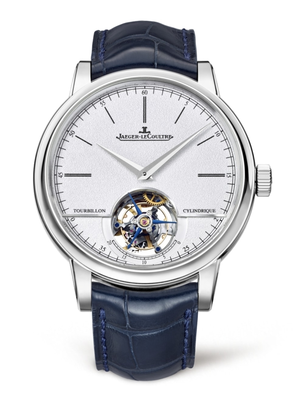 Jaeger-LeCoultre 5086420 : Master Grande Tradition Tourbillon Cylindrique Platinum / Silver
