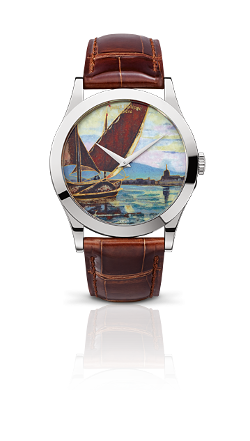 Patek Philippe 5089G-010 : Calatrava Lake Geneva Barques 5089
