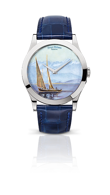 Patek Philippe 5089G-011 : Calatrava Lake Geneva Barques 5089