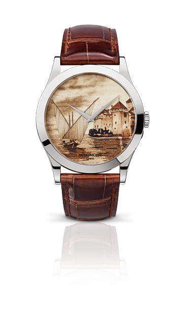 Patek Philippe 5089G-017 : Calatrava Lakeside Scenes 5089