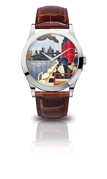 Patek Philippe 5089G-025  :  Calatrava 5089 Ocean Liners