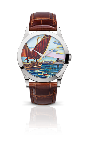 Patek Philippe 5089G-036 : Calatrava Lake Geneva Barques 5089