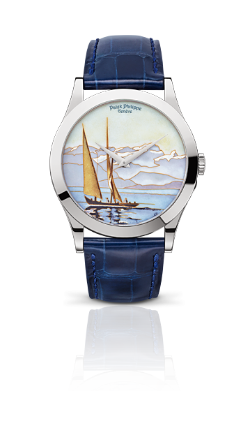 Patek Philippe 5089G-037 : Calatrava Lake Geneva Barques 5089