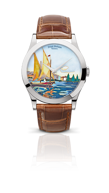 Patek Philippe 5089G-038 : Calatrava Lake Geneva Barques 5089