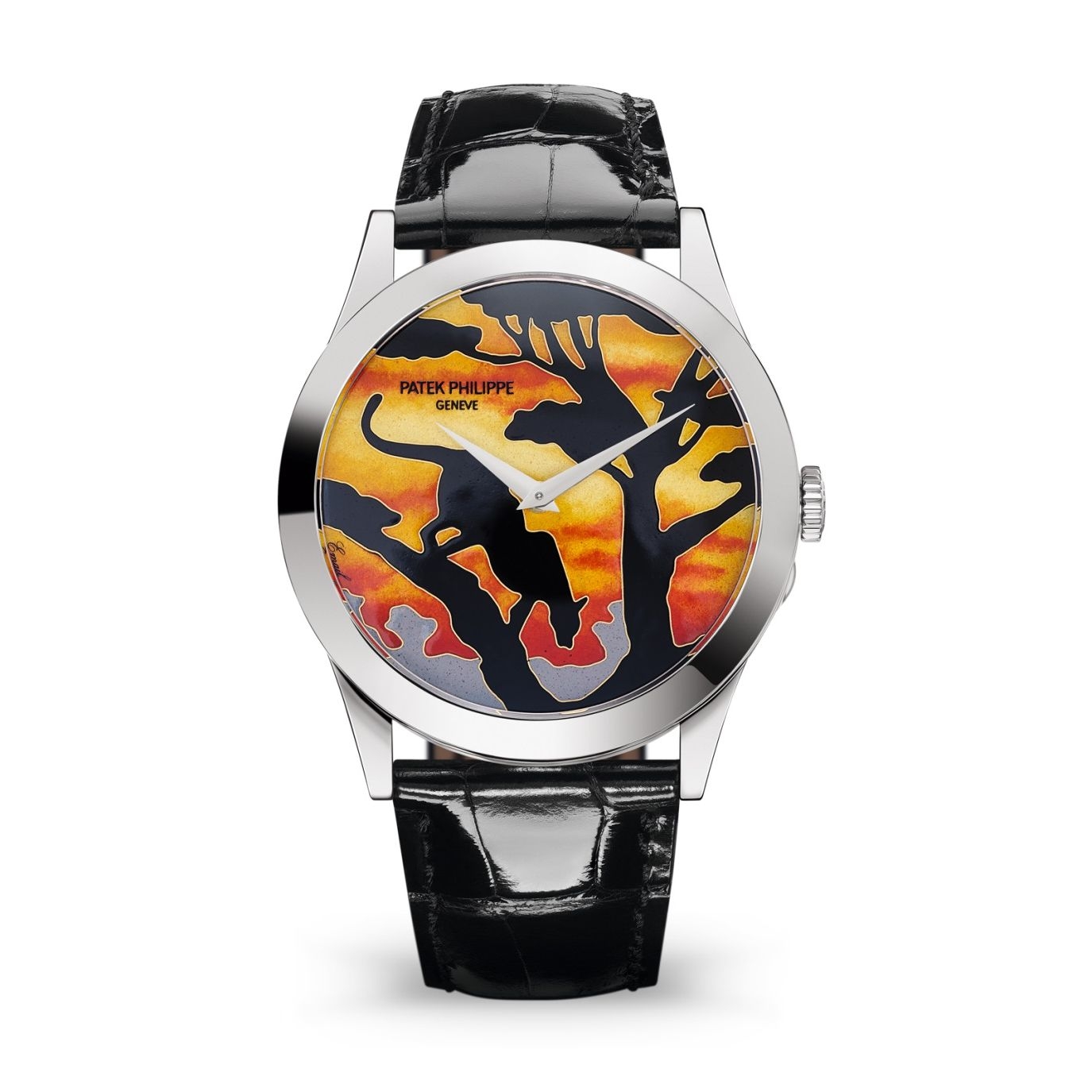 Patek Philippe 5089G-078 : Calatrava 5089 Leopard at Sunset