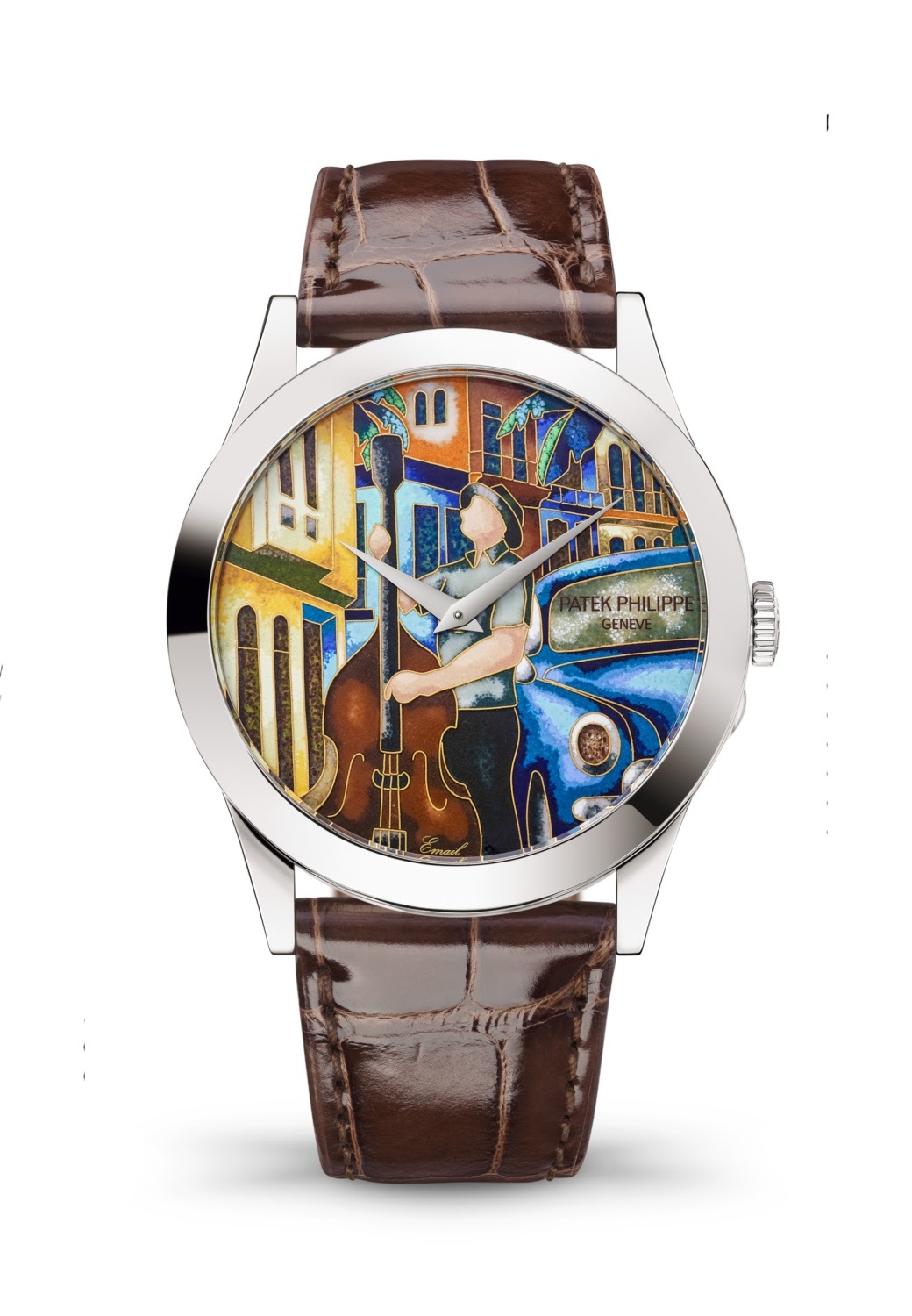 Patek Philippe 5089G-113 : Calatrava Cuban Double Bassists