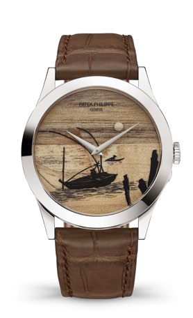 Patek Philippe 5089G-116 : Calatrava 5089G Fisherman in a Boat