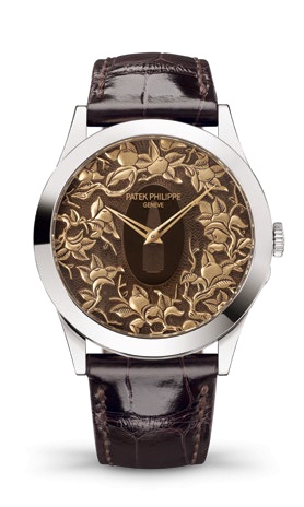 Patek Philippe 5089G-125 : Calatrava 5089 Tsuba – Oranges and Flowers