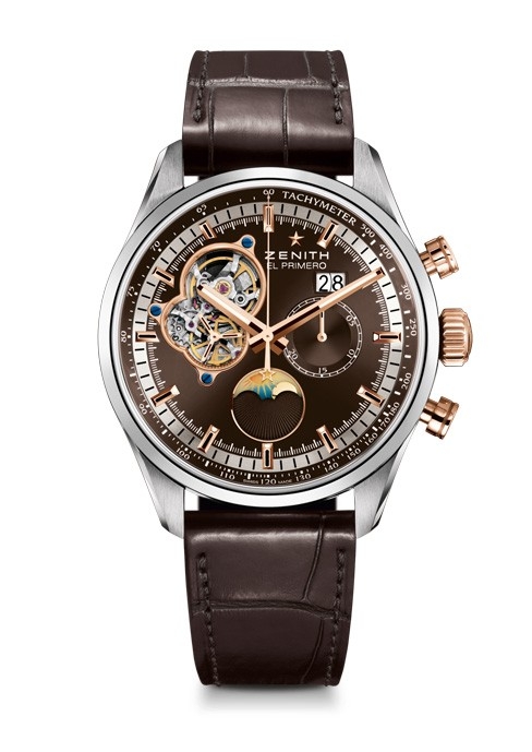 Zenith 51.2161.4047/75.C713 : El Primero Chronomaster Grande Date Brown