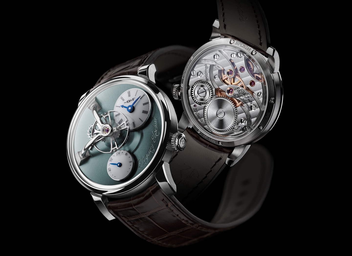 MB&F 51.PLD.B : Legacy Machine LM101 Palladium