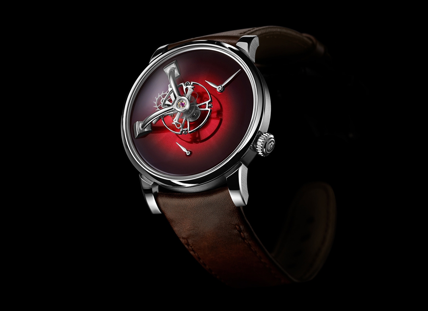 MB&F 51.SL.MR : Legacy Machine LM101 Moser Red