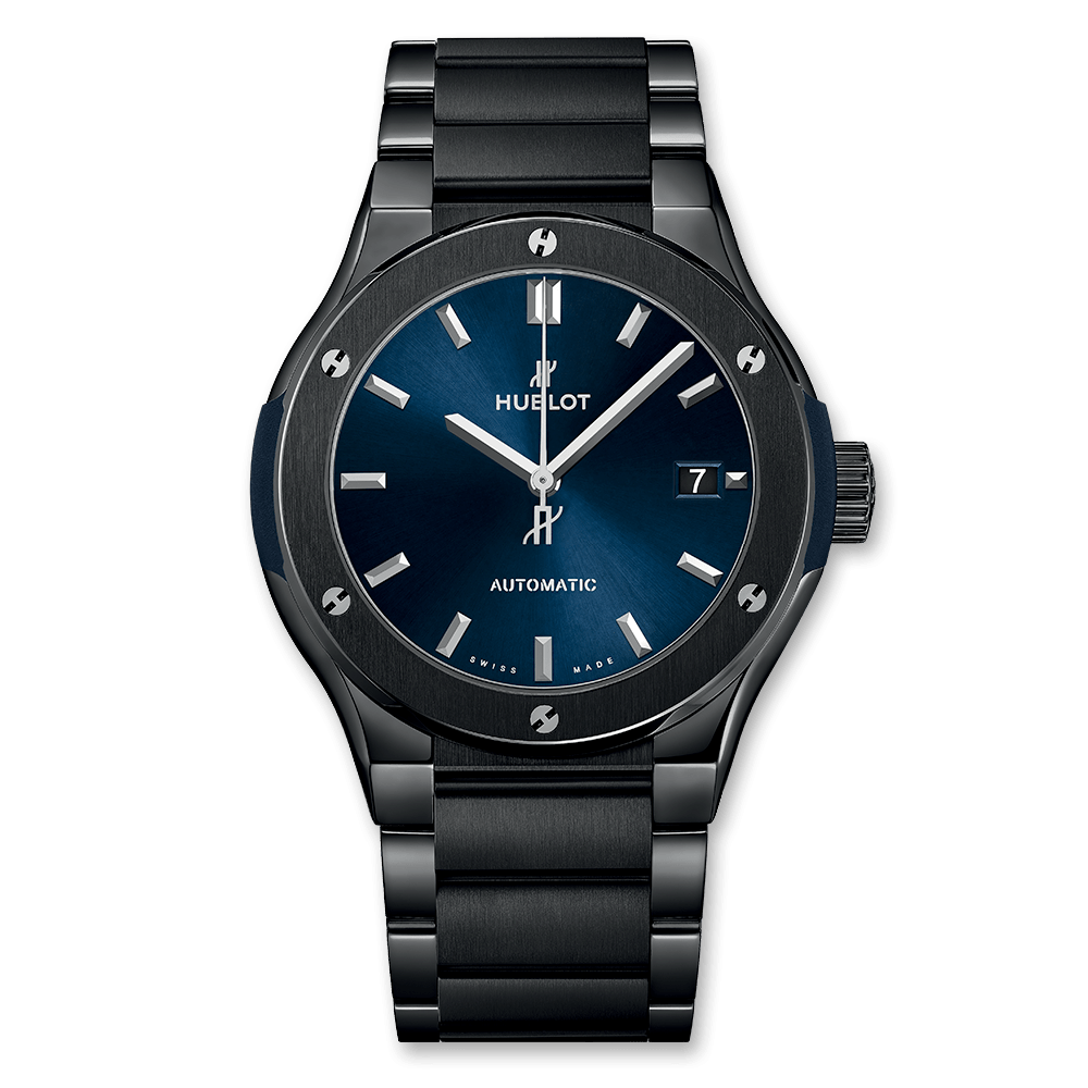 Hublot 510.CM.7170.CM : Classic Fusion 45 Ceramic / Blue / Bracelet