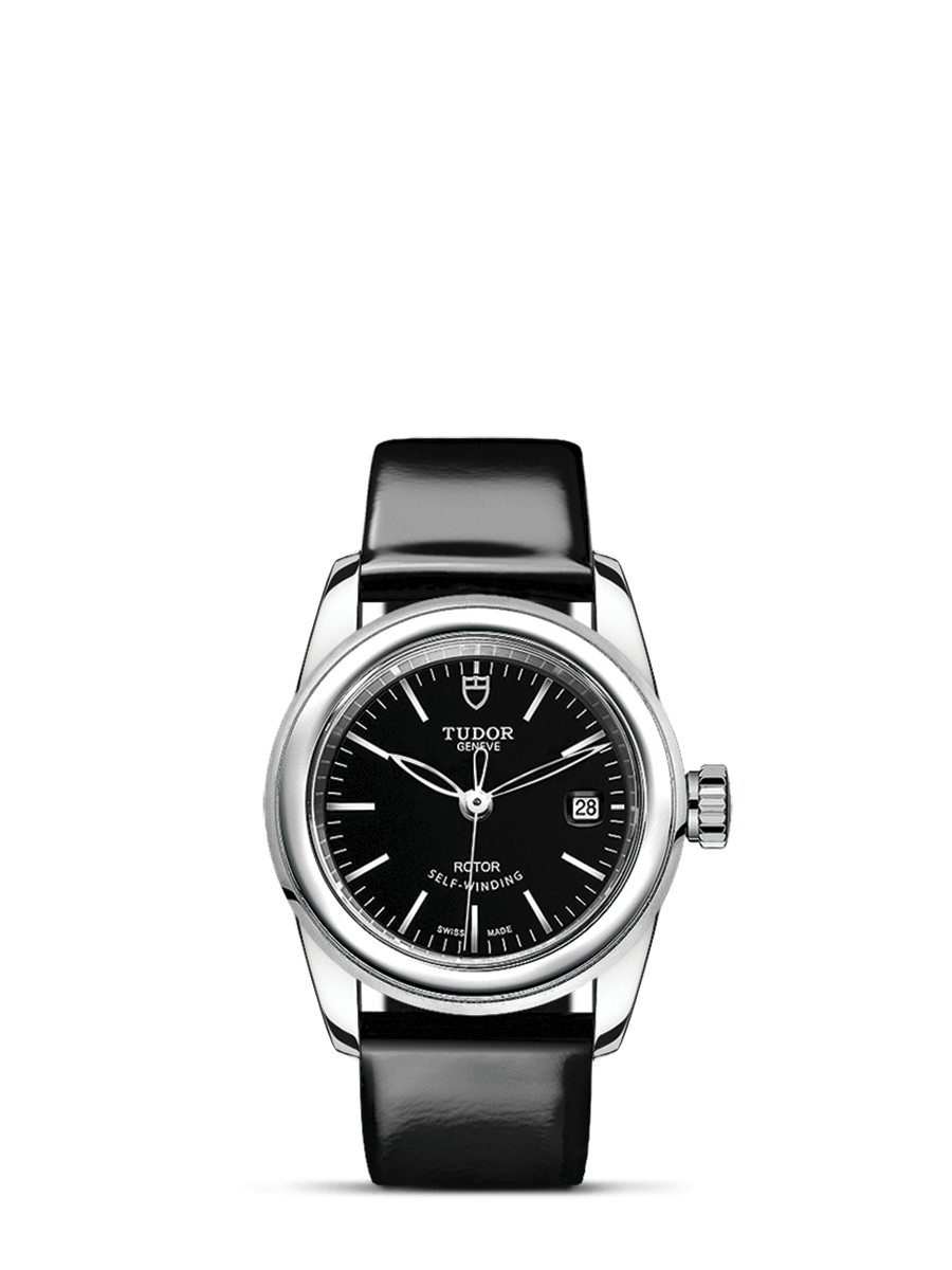 Tudor 51000-0001 : Glamour Date 26 Stainless Steel / Black / Strap