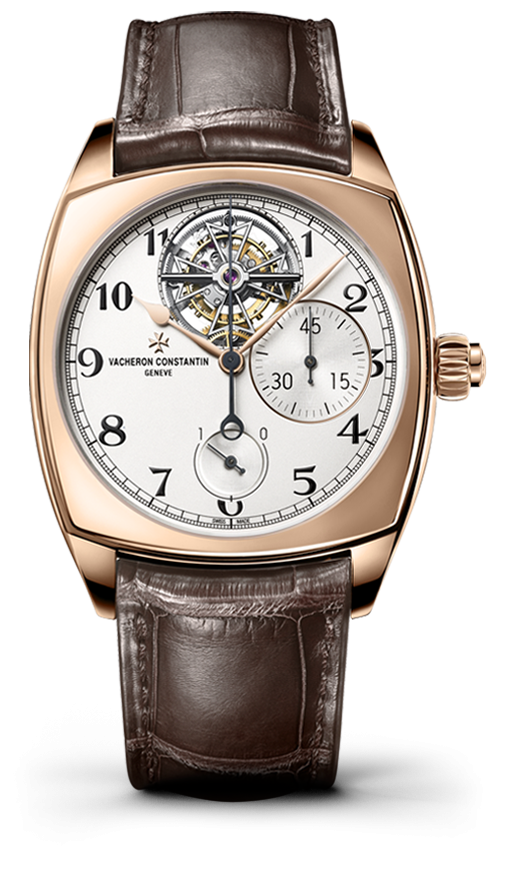 Vacheron Constantin 5100S/000R-B125 : Harmony Tourbillon Chronograph Pink Gold / Black numerals