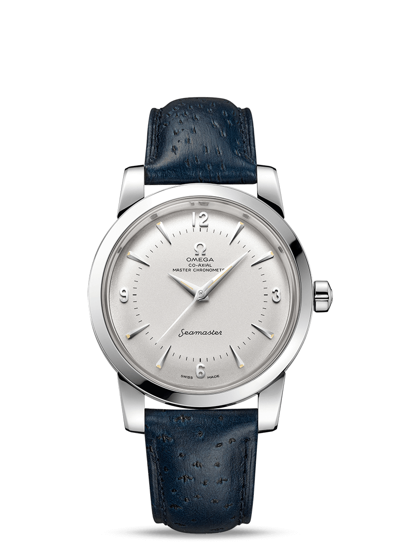 Omega 511.13.38.20.02.001 : Seamaster 1948 Central Seconds Stainless Steel / Silver / Leather