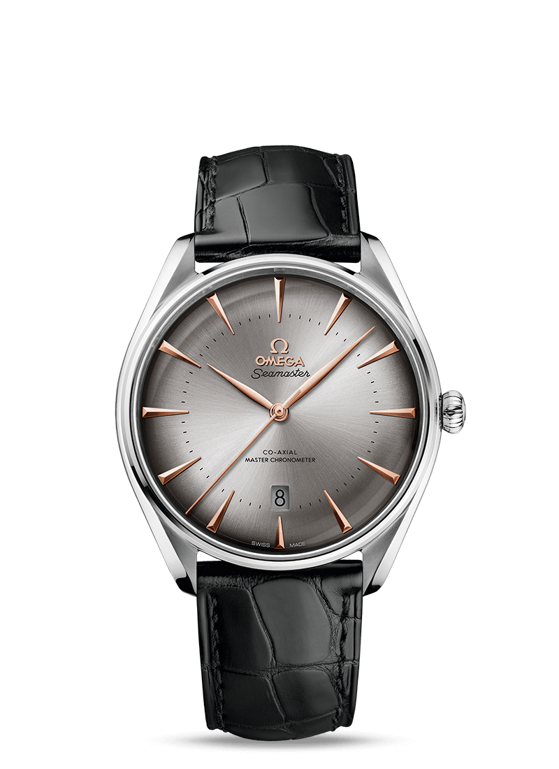 Omega 511.13.40.20.06.002 : Seamaster Master Co-Axial 39.5 Swiss Edition Stainless Steel / Silver / Alligator