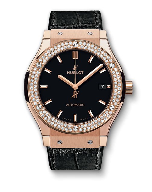 Hublot 511.OX.1181.LR.1104 : Classic Fusion 45 King Gold / Diamonds / Black