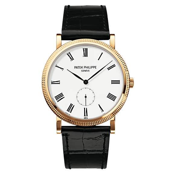 Patek Philippe 5119J-001 : Calatrava 5119 Yellow Gold / White