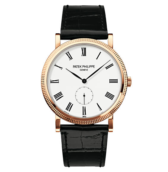 Patek Philippe 5119R-001 : Calatrava 5119 Rose Gold / White