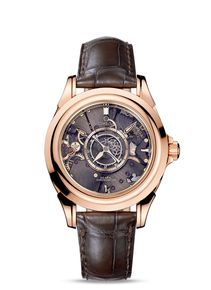 Omega 513.53.39.21.99.001 : De Ville Tourbillon Co-Axial Red Gold