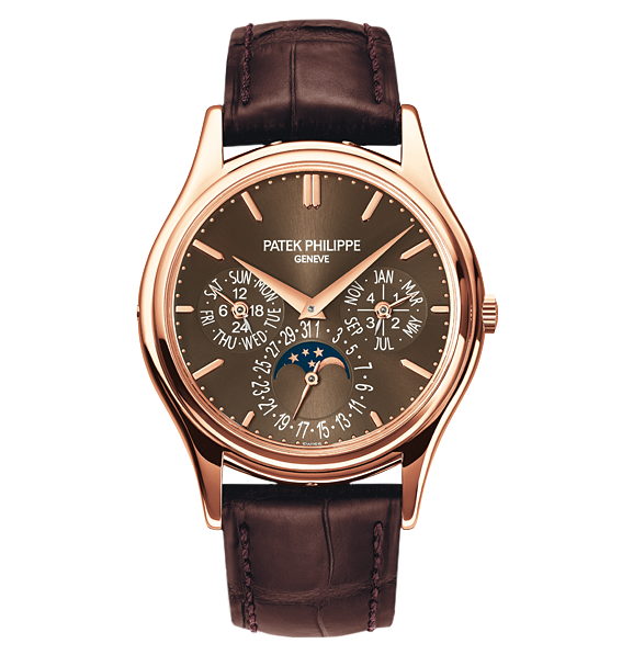 Patek Philippe 5140R-001 : Perpetual Calendar 5140 Rose Gold Brown