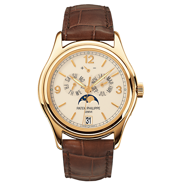 Patek Philippe 5146J-001 : Annual Calendar 5146 Yellow Gold / Cream