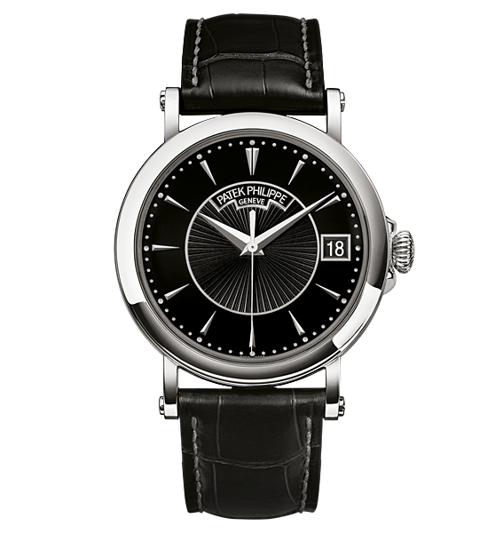 Patek Philippe 5153G-001 : Calatrava 5153 White Gold / Black
