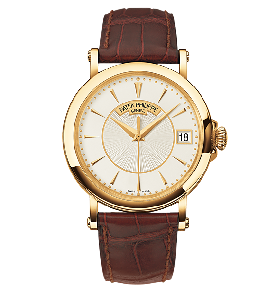 Patek Philippe 5153J-001 : Calatrava 5153 Yellow Gold / Silver